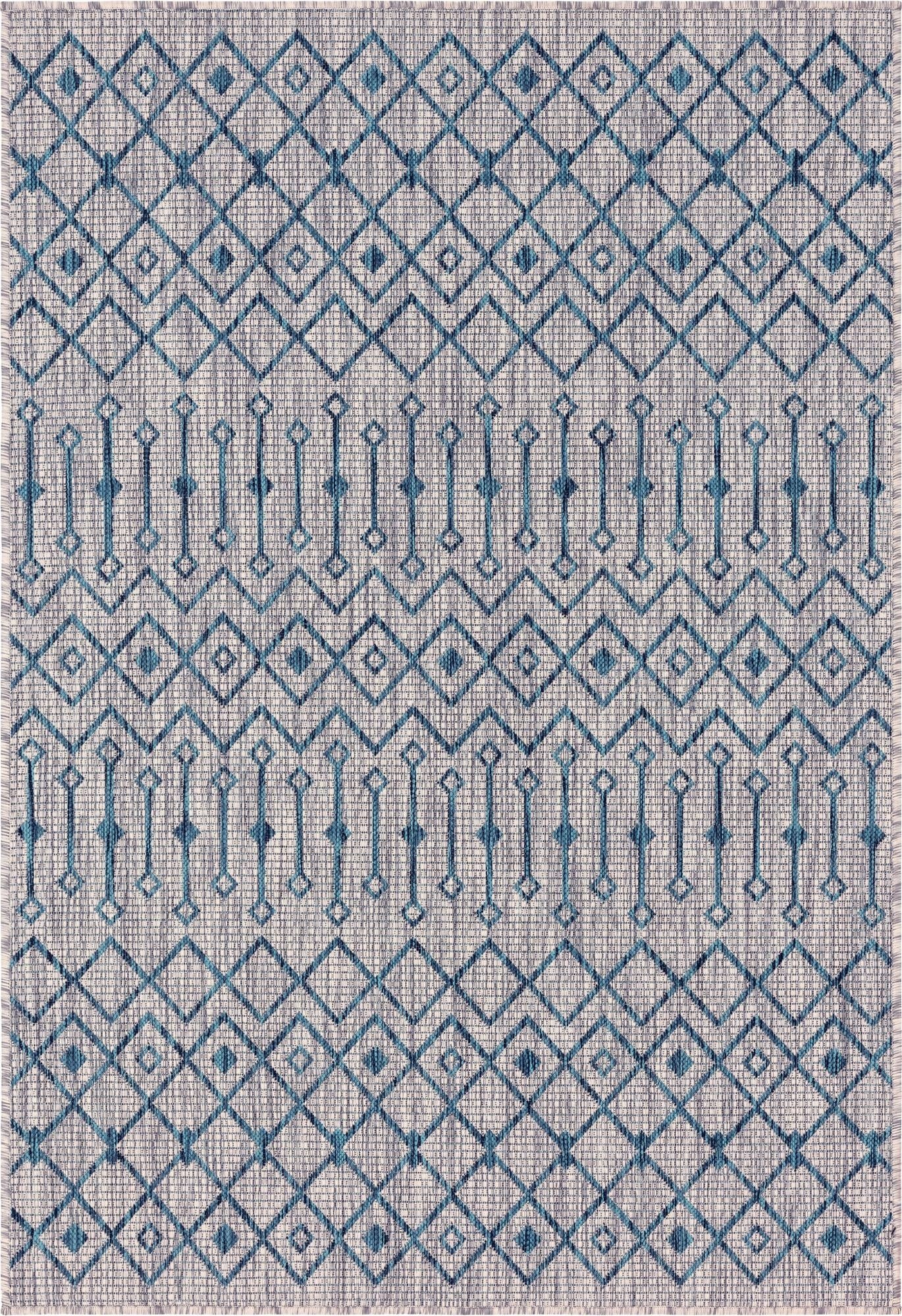 4' x 6'  Washable Trellis Indoor / Outdoor Rug
