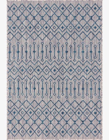 4' x 6' Easy-Clean Trellis Indoor / Outdoor Rug