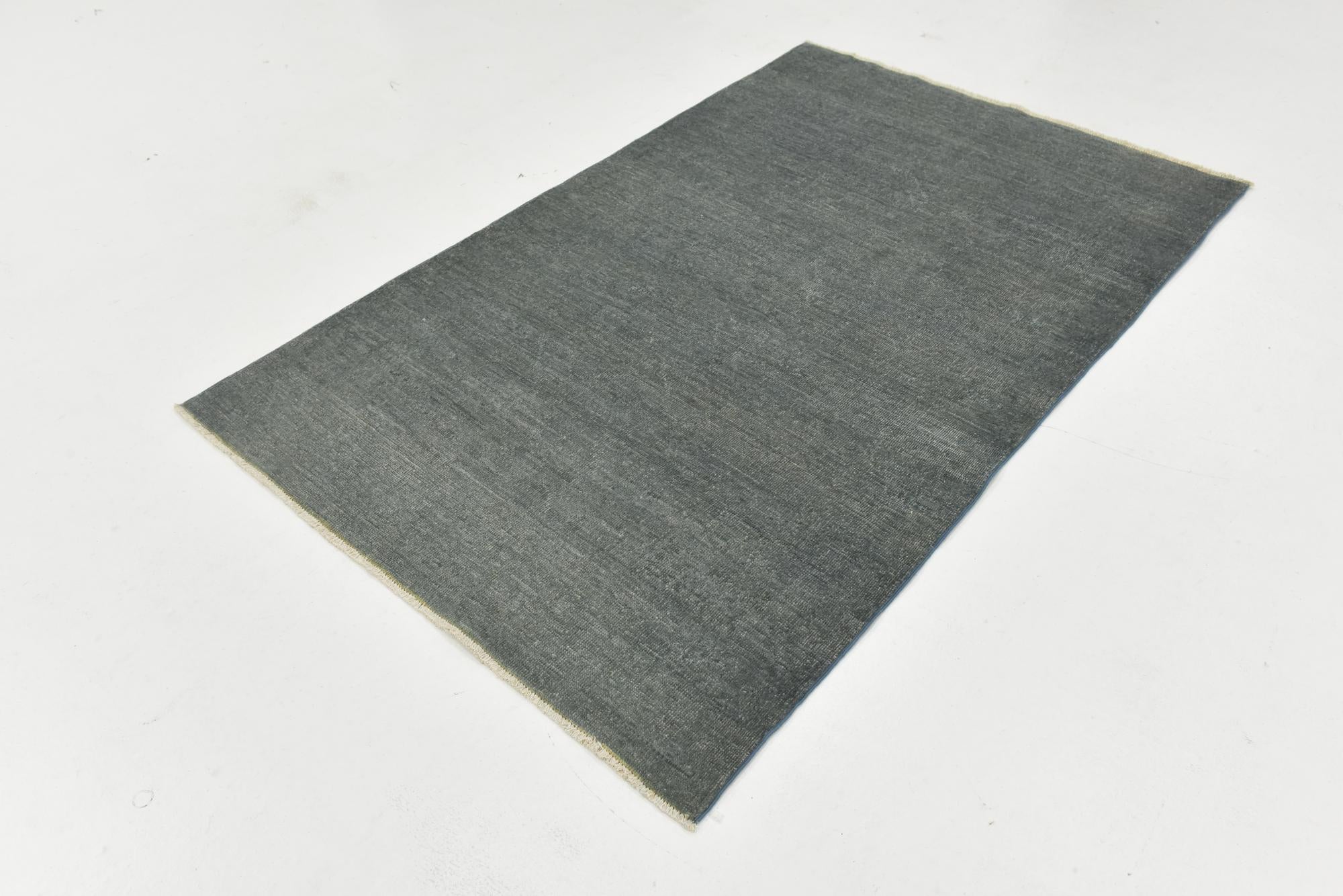 115cm x 180cm Hand Knotted Over-Dyed Ziegler Oriental Rug