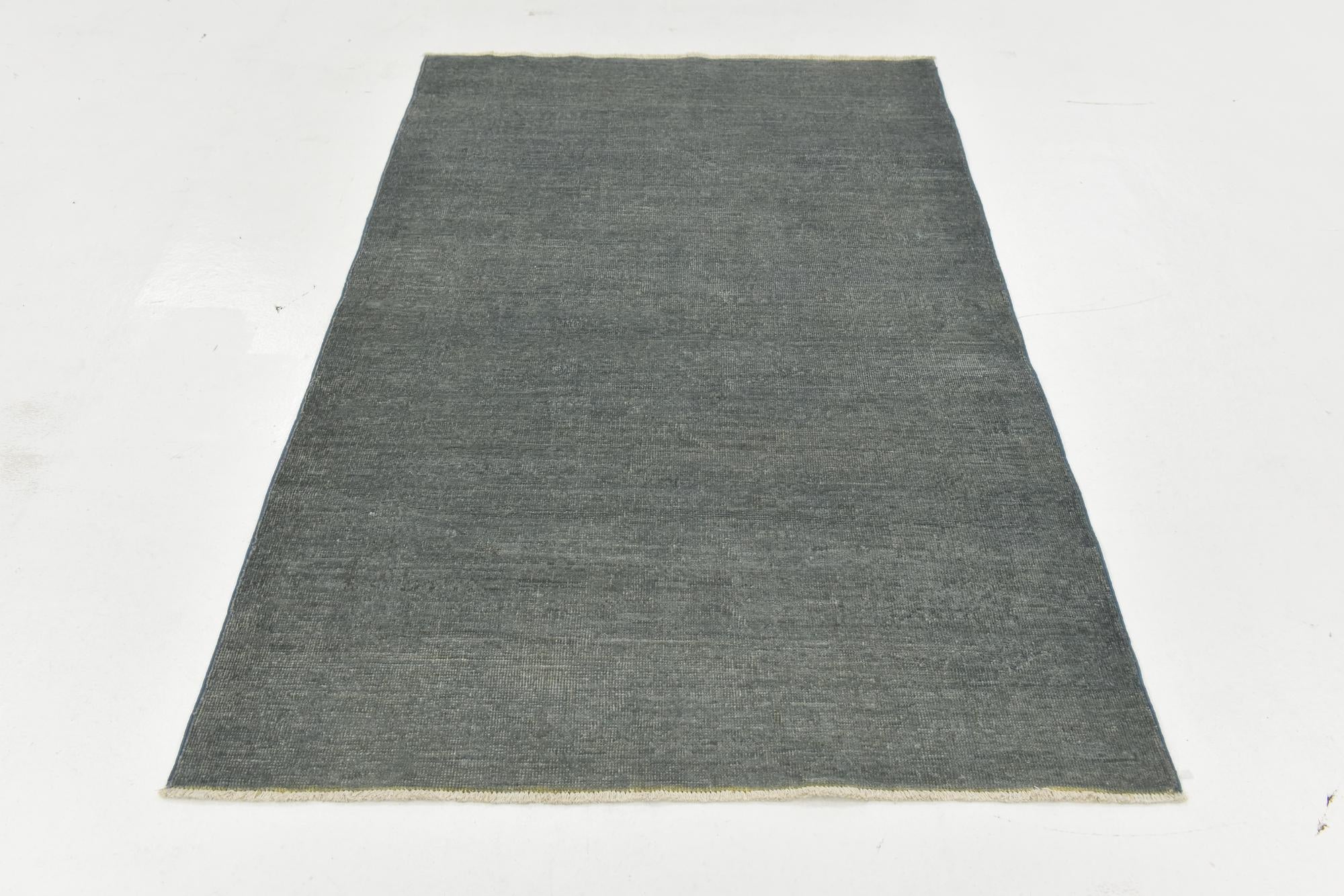 115cm x 180cm Hand Knotted Over-Dyed Ziegler Oriental Rug