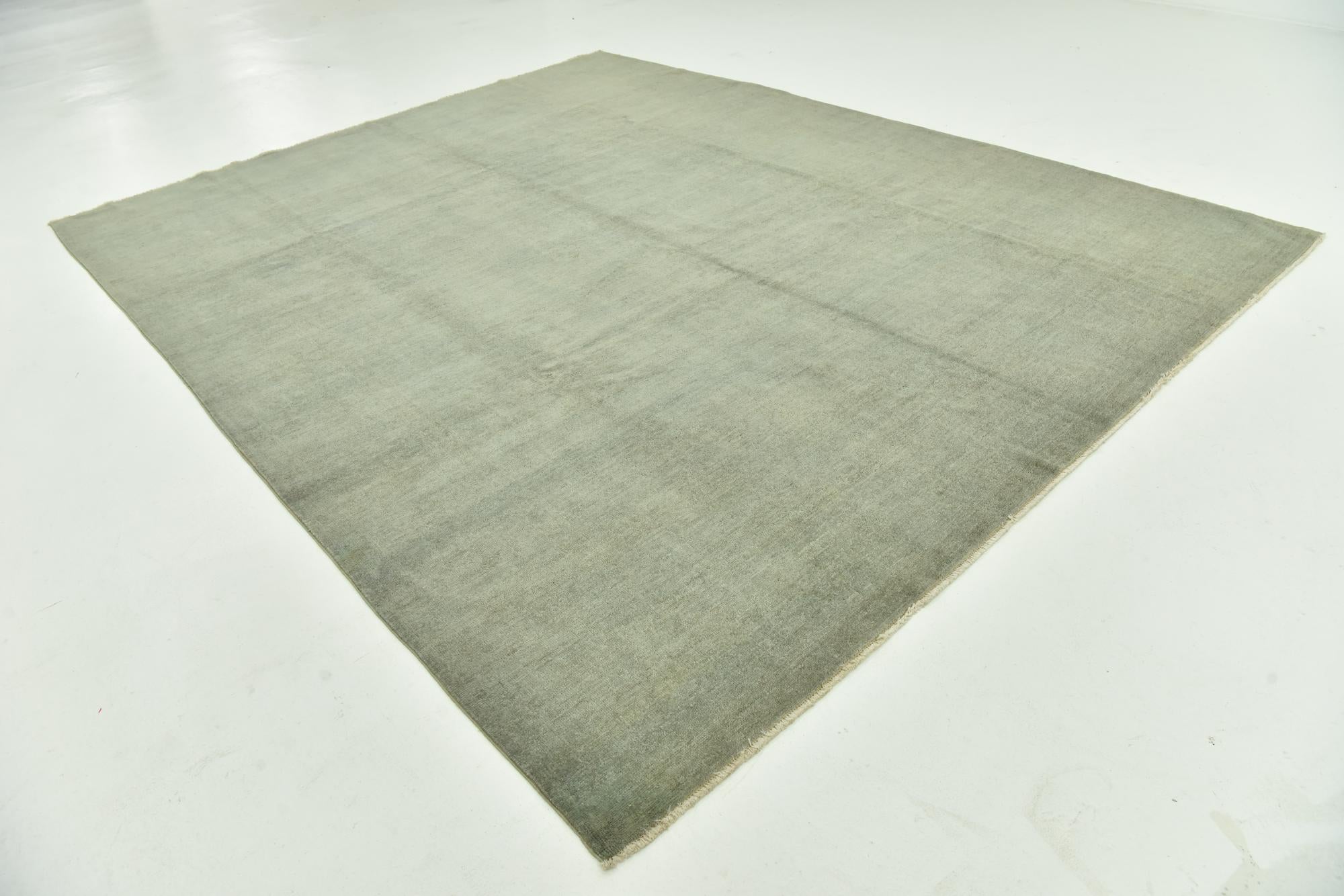 9' 4 x 11' 8 Hand Knotted Over-Dyed Ziegler Rug