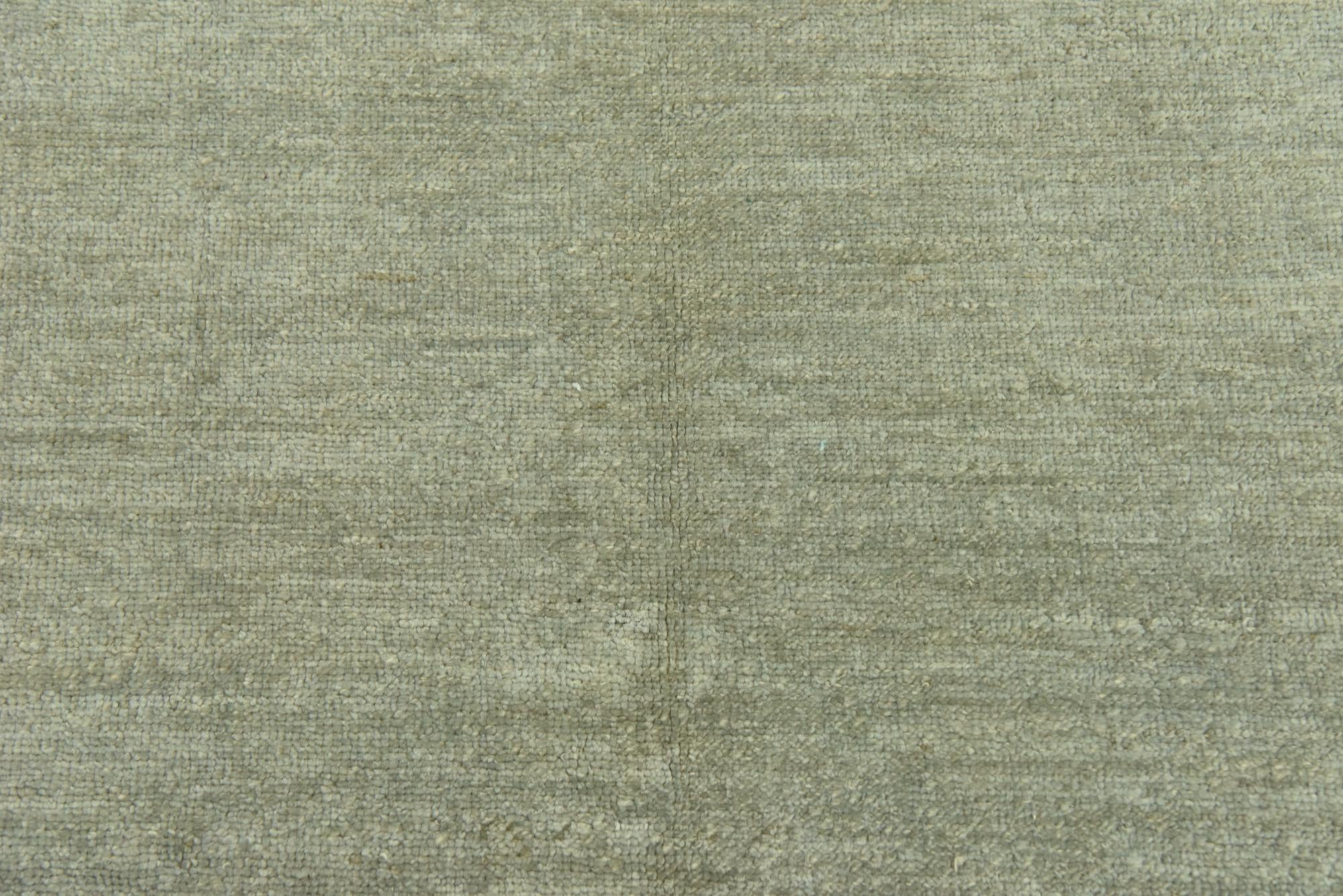 9' 4 x 11' 8 Hand Knotted Over-Dyed Ziegler Rug