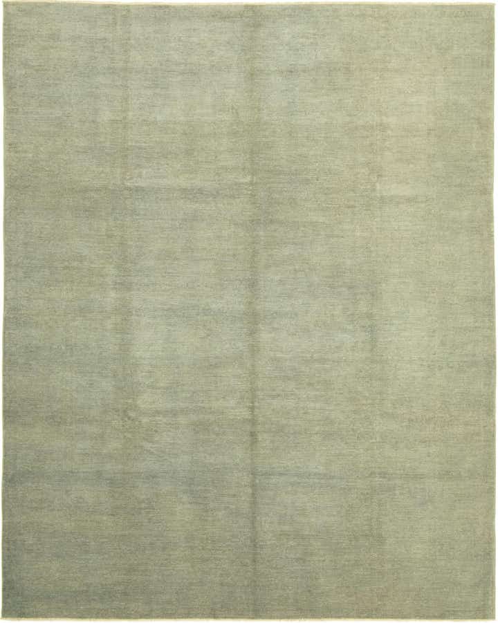 9' 4 x 11' 8 Hand Knotted Over-Dyed Ziegler Rug
