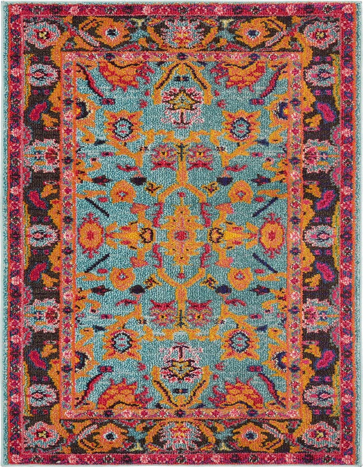 Detail image of 5' x 8' Washable Palazzo Rug