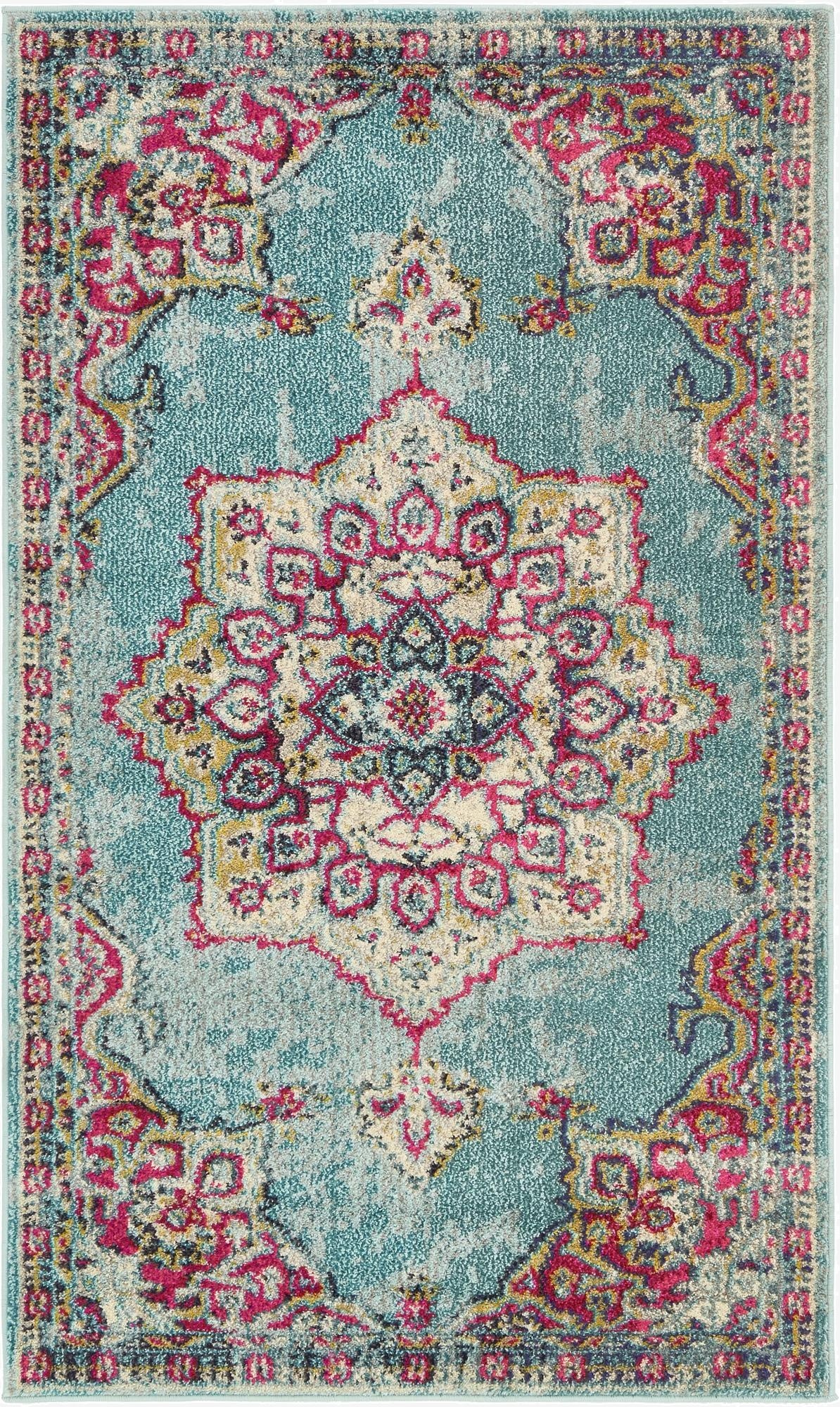 3' 3 x 5' 3  Washable Palazzo Rug