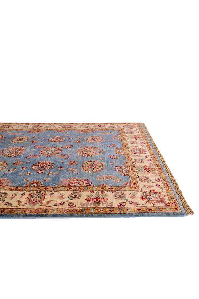 4' 2 x 5' 9 Hand Knotted Pershawar Ziegler Rug