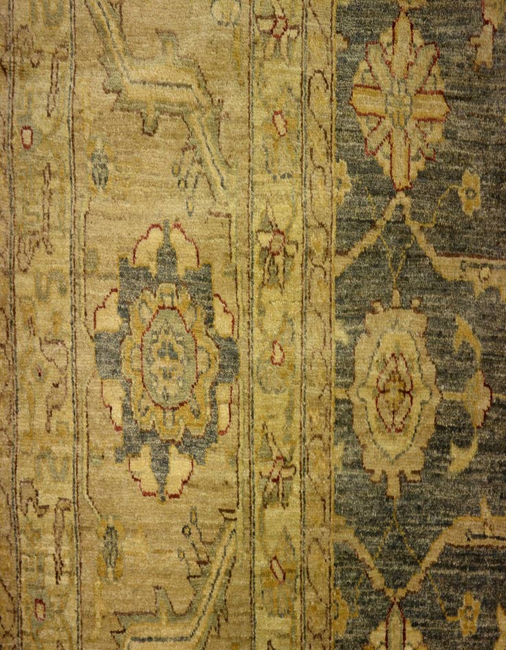 Detail image of 11' 9 x 15' Hand Knotted Peshawar Ziegler Oriental Rug