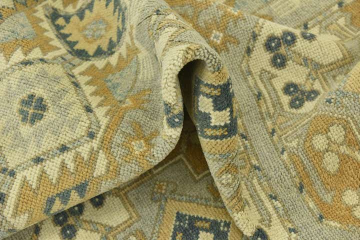 10' 2 x 15' Hand Knotted Peshawar Ziegler Wool Rug