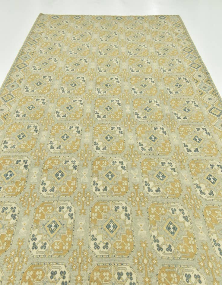 Detail image of 10' 2 x 15'  Hand Knotted Peshawar Ziegler Wool Rug