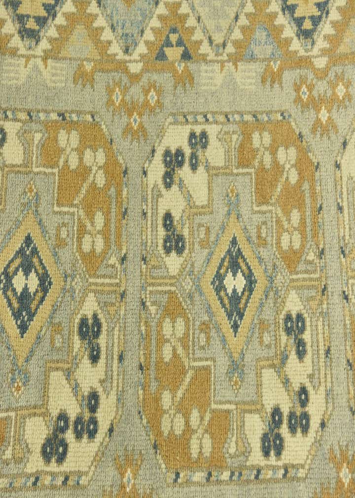 10' 2 x 15' Hand Knotted Peshawar Ziegler Wool Rug