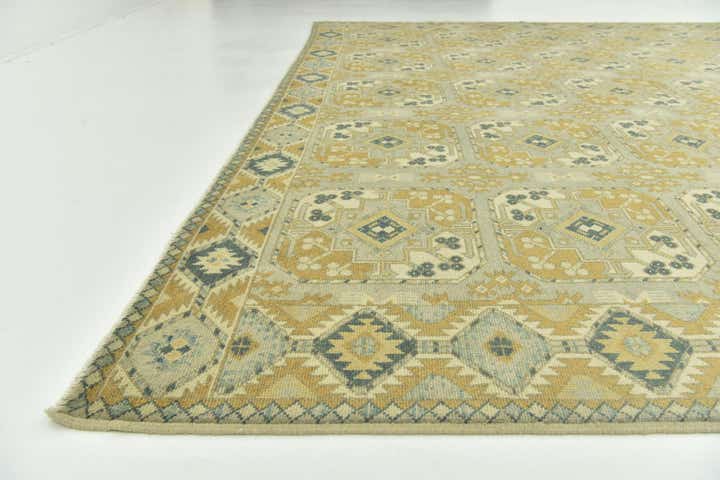 10' 2 x 15' Hand Knotted Peshawar Ziegler Wool Rug