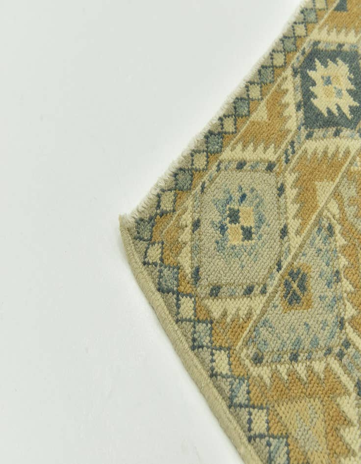 Detail image of 10' 2 x 15'  Hand Knotted Peshawar Ziegler Wool Rug