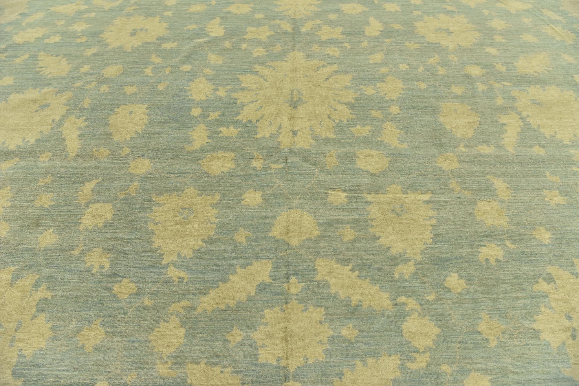 16' 4 x 25' 4 Hand Knotted Peshawar Ziegler Rug