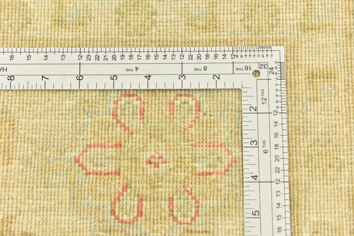 6' 7 x 9' 7 Hand Knotted Peshawar Ziegler Rug