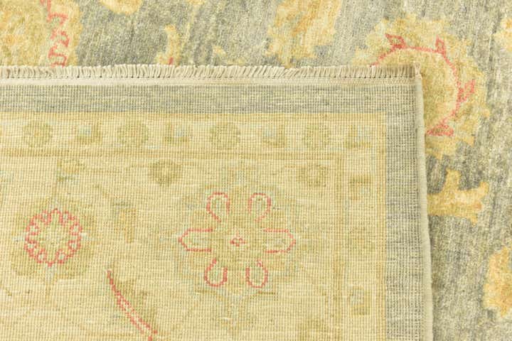 6' 7 x 9' 7 Hand Knotted Peshawar Ziegler Rug