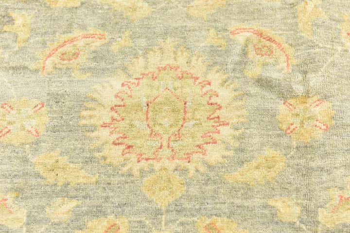 6' 7 x 9' 7 Hand Knotted Peshawar Ziegler Rug