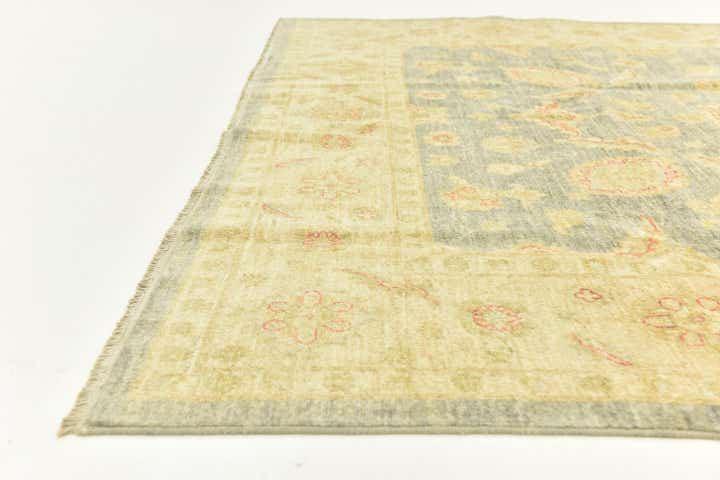 6' 7 x 9' 7 Hand Knotted Peshawar Ziegler Rug