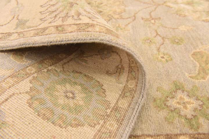 4' 1 x 6' 2 Hand Knotted Peshawar Ziegler Rug