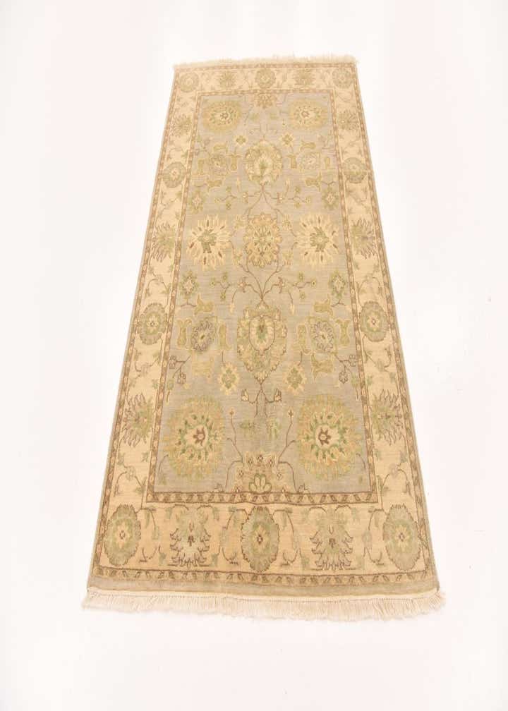 4' 1 x 6' 2 Hand Knotted Peshawar Ziegler Rug