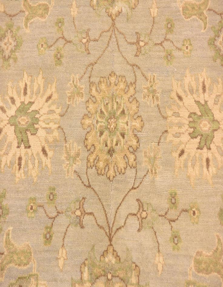Detail image of 4' 1 x 6' 2 Hand Knotted Peshawar Ziegler Rug