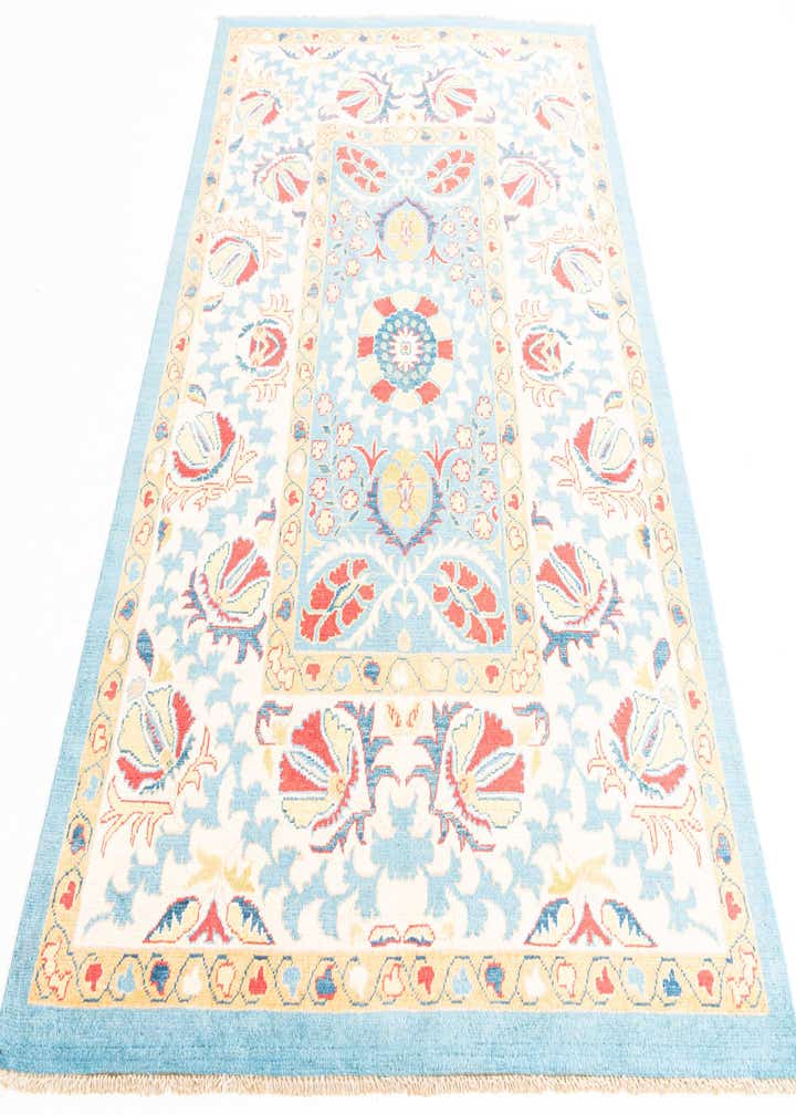 5' x 6' 10 Hand Knotted Peshawar Ziegler Rug