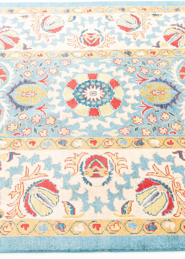 5' x 6' 10 Hand Knotted Peshawar Ziegler Rug