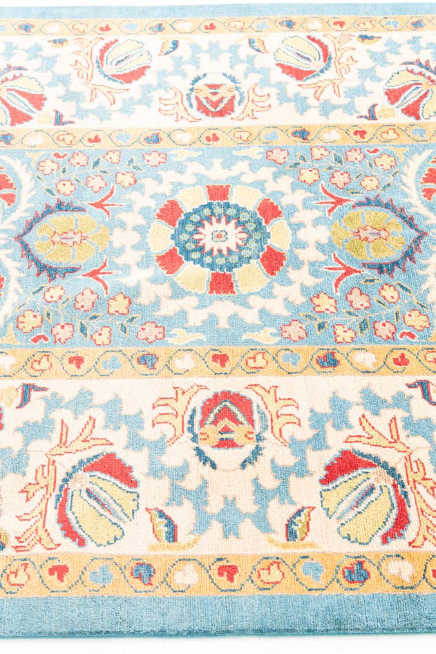 Detail image of 5' x 6' 10 Hand Knotted Peshawar Ziegler Rug