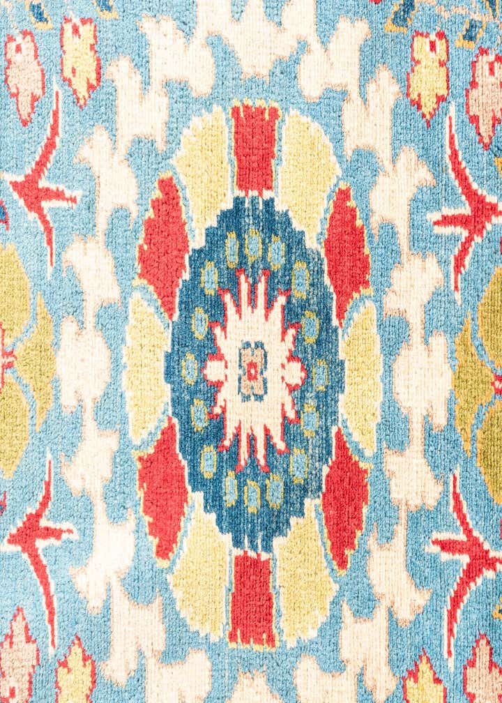 5' x 6' 10 Hand Knotted Peshawar Ziegler Rug