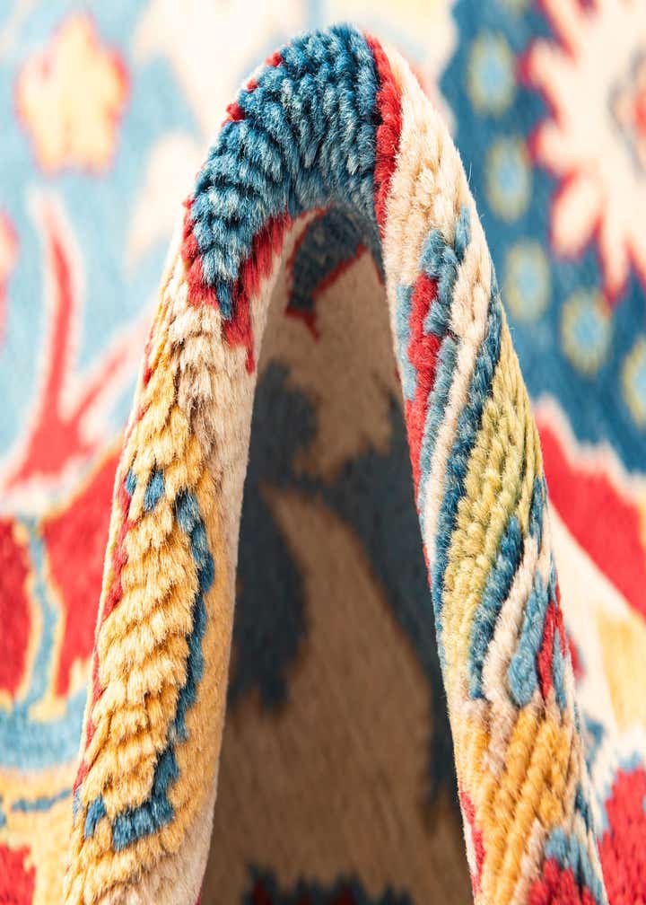 5' x 6' 10 Hand Knotted Peshawar Ziegler Rug