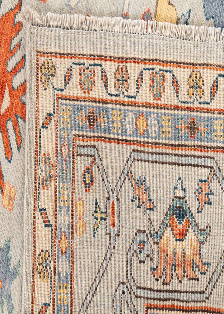 8' 1 x 11' 3 Hand Knotted Peshawar Ziegler Rug