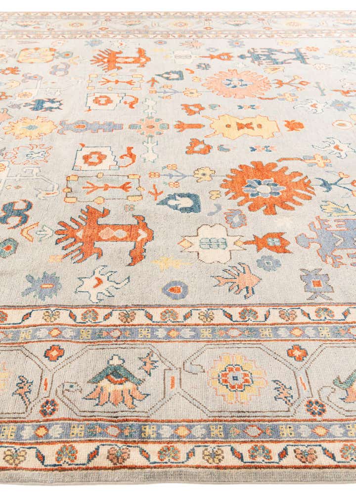 8' 1 x 11' 3 Hand Knotted Peshawar Ziegler Rug