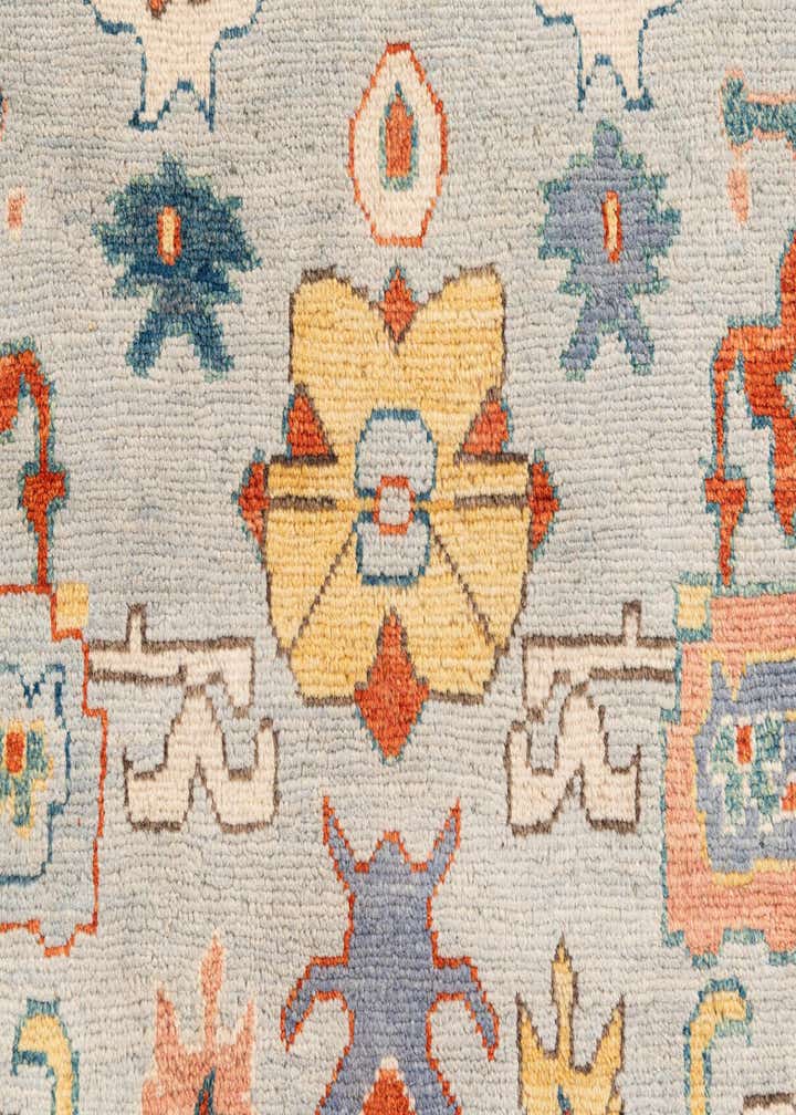 8' 1 x 11' 3 Hand Knotted Peshawar Ziegler Rug