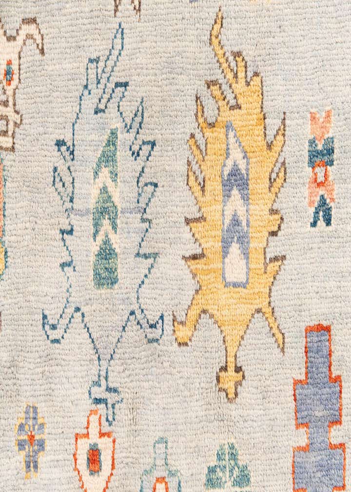 8' 1 x 11' 3 Hand Knotted Peshawar Ziegler Rug