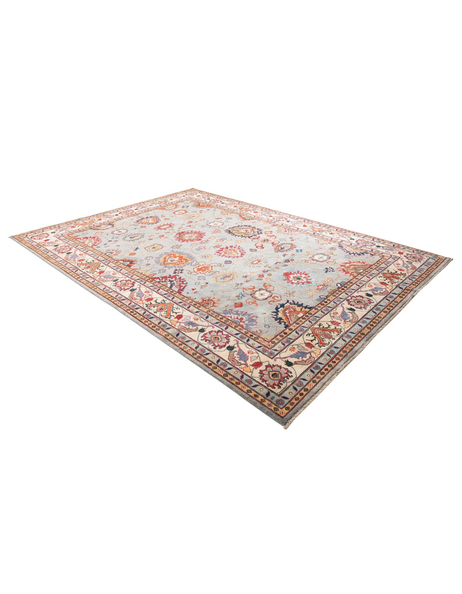 8' 2 x 11' 2 Hand Knotted Peshawar Ziegler Rug