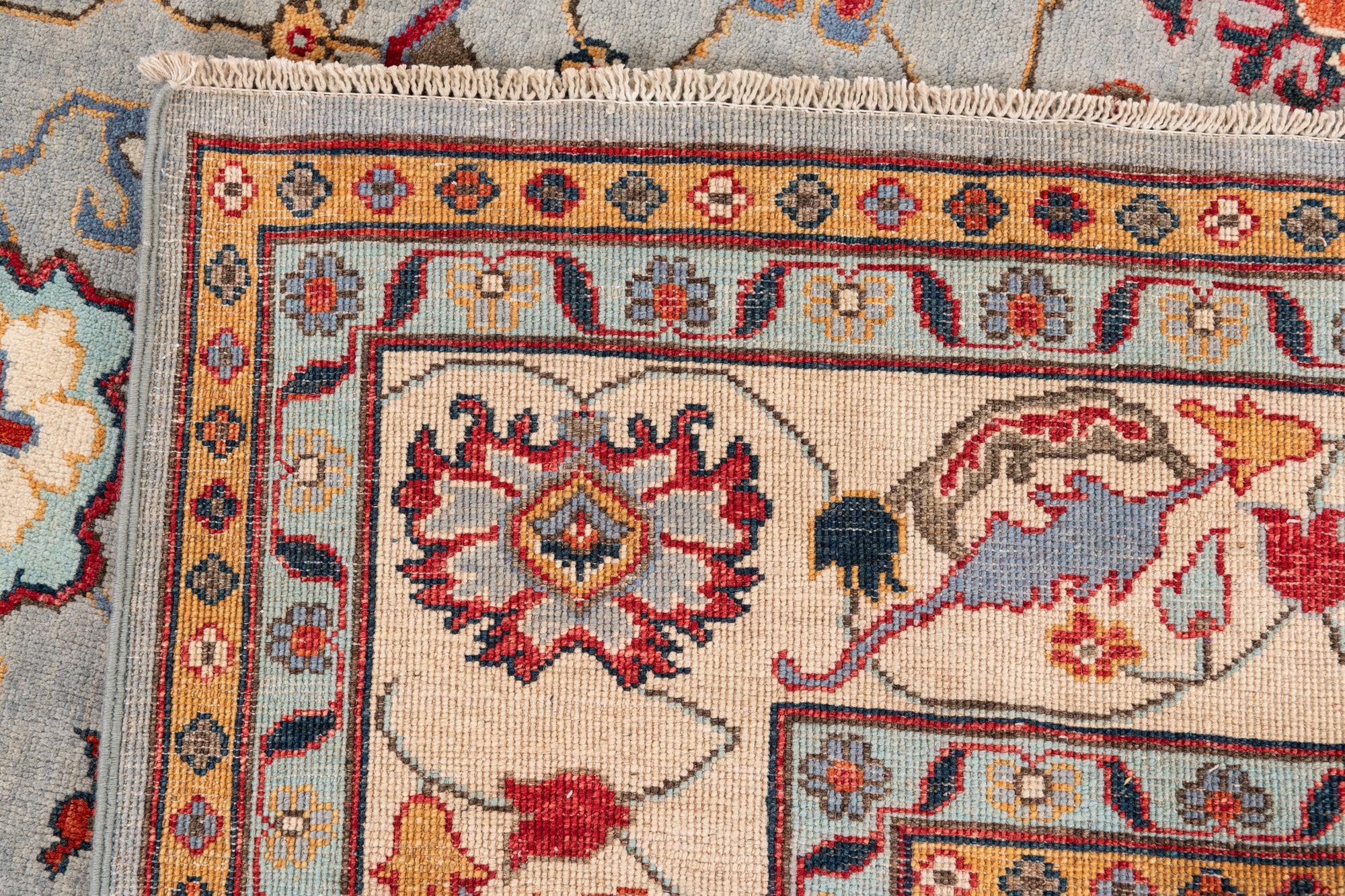 8' 2 x 11' 2 Hand Knotted Peshawar Ziegler Rug
