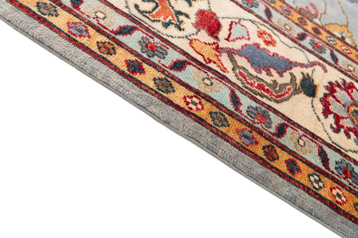 Detail image of 8' 2 x 11' 2 Hand Knotted Peshawar Ziegler Rug