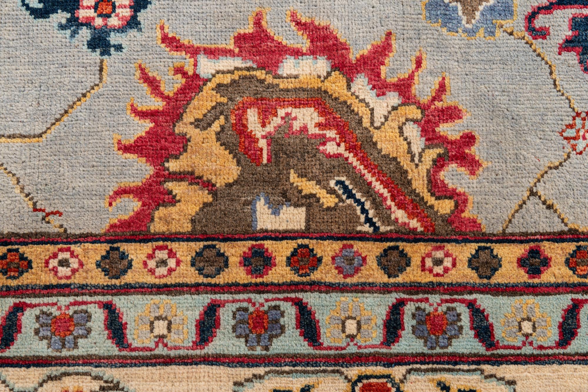 8' 2 x 11' 2 Hand Knotted Peshawar Ziegler Rug