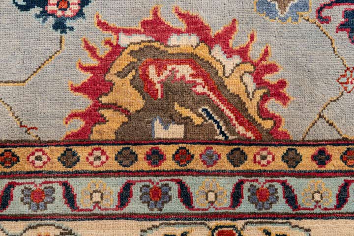 8' 2 x 11' 2 Hand Knotted Peshawar Ziegler Rug