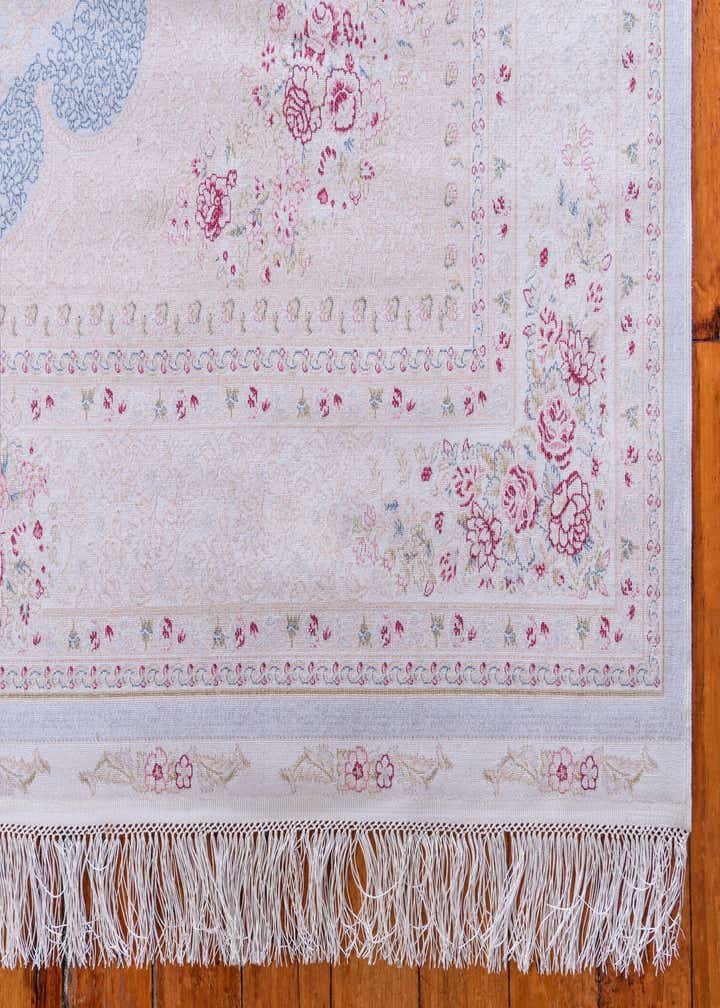 5' x 7' 5 Qom Bamboo Silk Rug