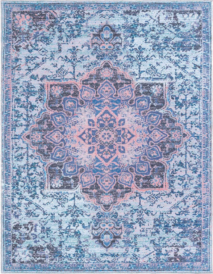 Detail image of 7' 10 x 11' Washable Renaissance Rug