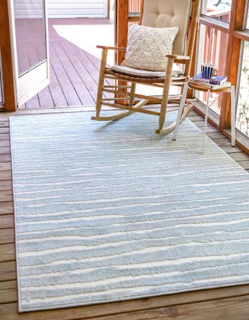 9' x 12' Easy-Clean Sabrina Soto Ola Indoor / Outdoor Rug