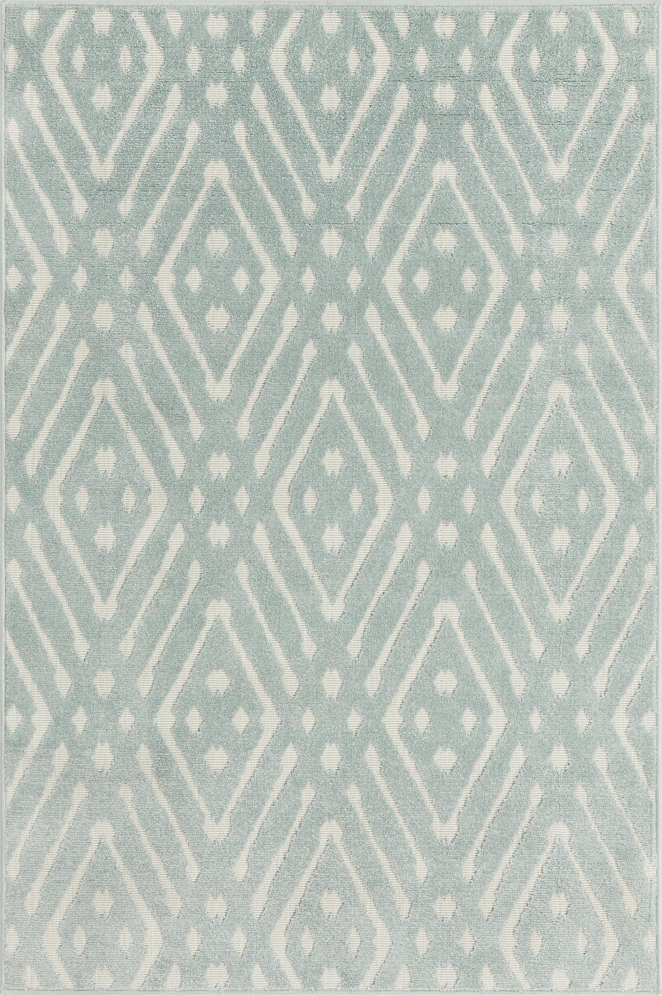 4' x 6'  Washable Sabrina Soto Ella Indoor / Outdoor Rug