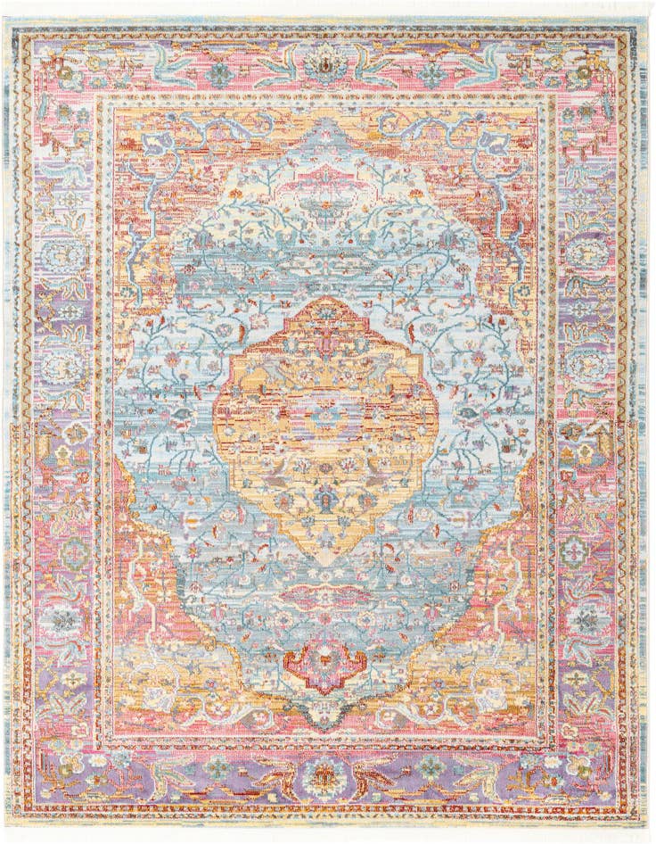 Detail image of 5' 5 x 8' Santiago Rug