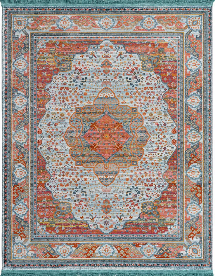 Detail image of 4' 3 x 6' Santiago Rug