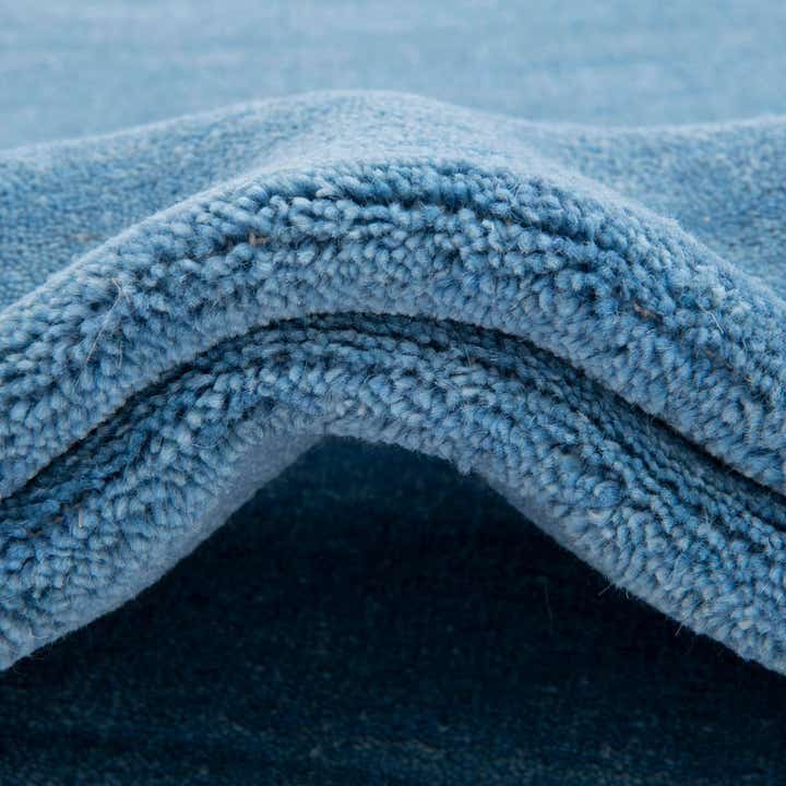 9' 10 x 13' Solid Gabbeh Wool Rug