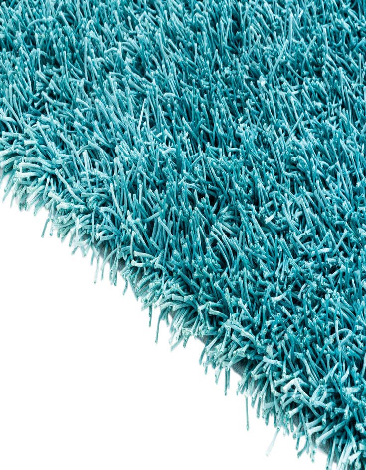 Detail image of 3' 1 x 5' 2  Hand Knotted Solid Shag Oriental Rug