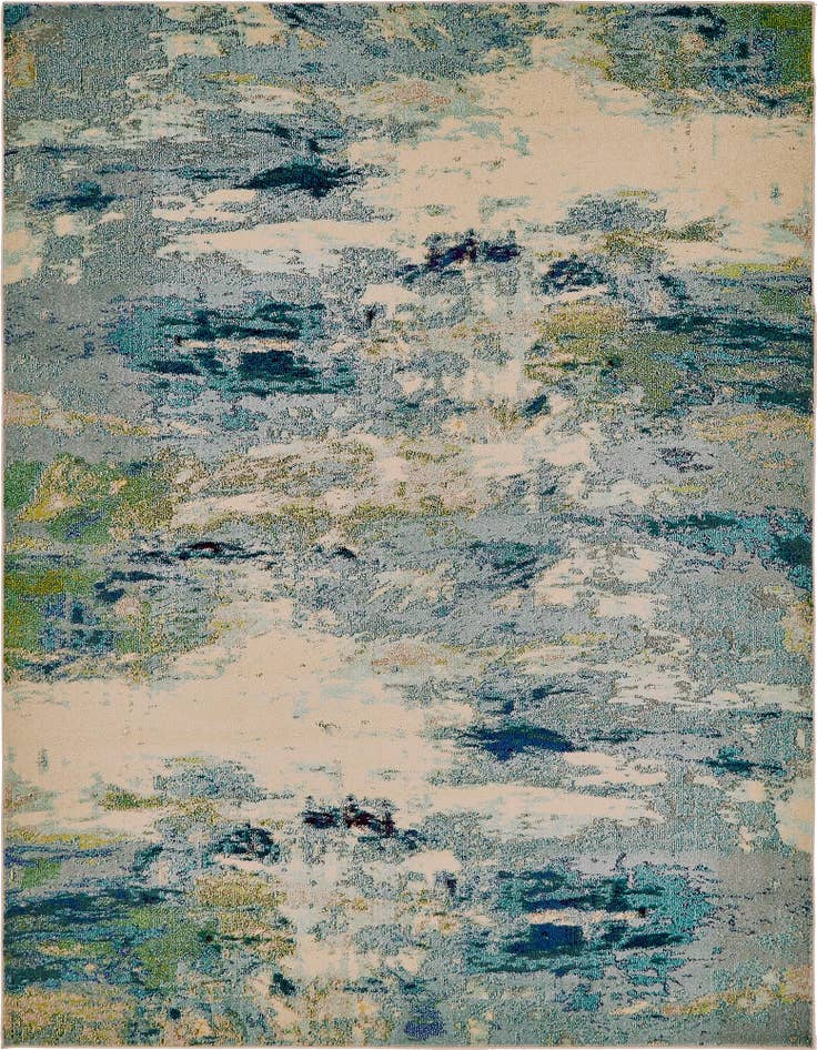 Detail image of 8' x 10' Washable Spectrum Rug