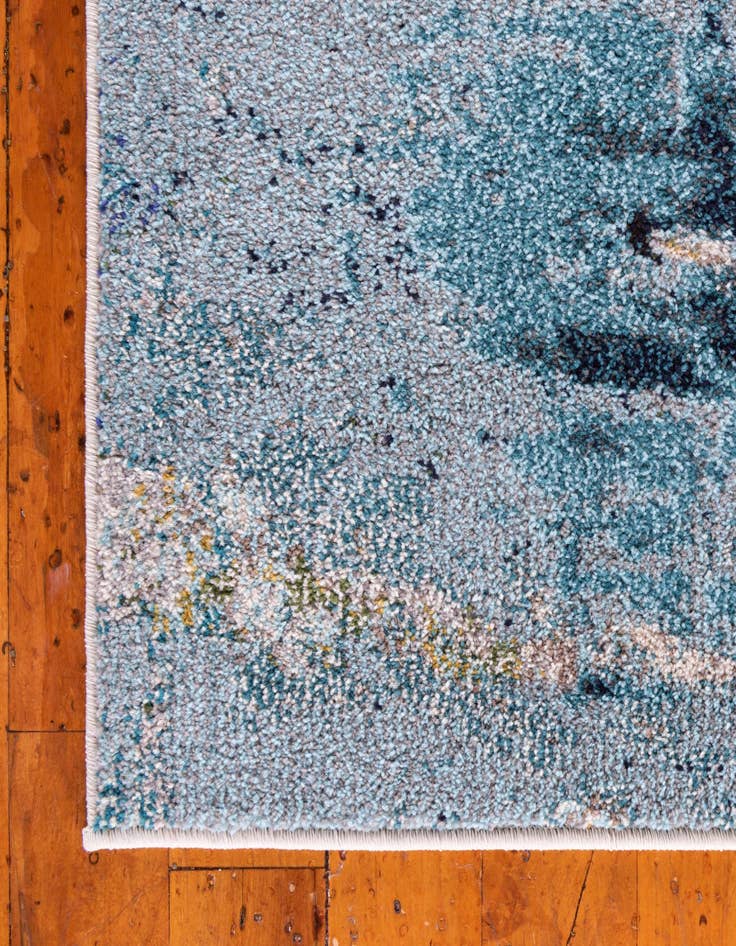 Detail image of 3' 3 x 5' 3  Washable Spectrum Rug