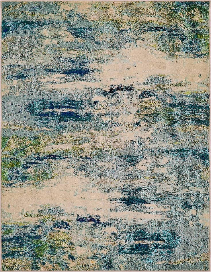 Detail image of 4' x 6' Washable Spectrum Rug