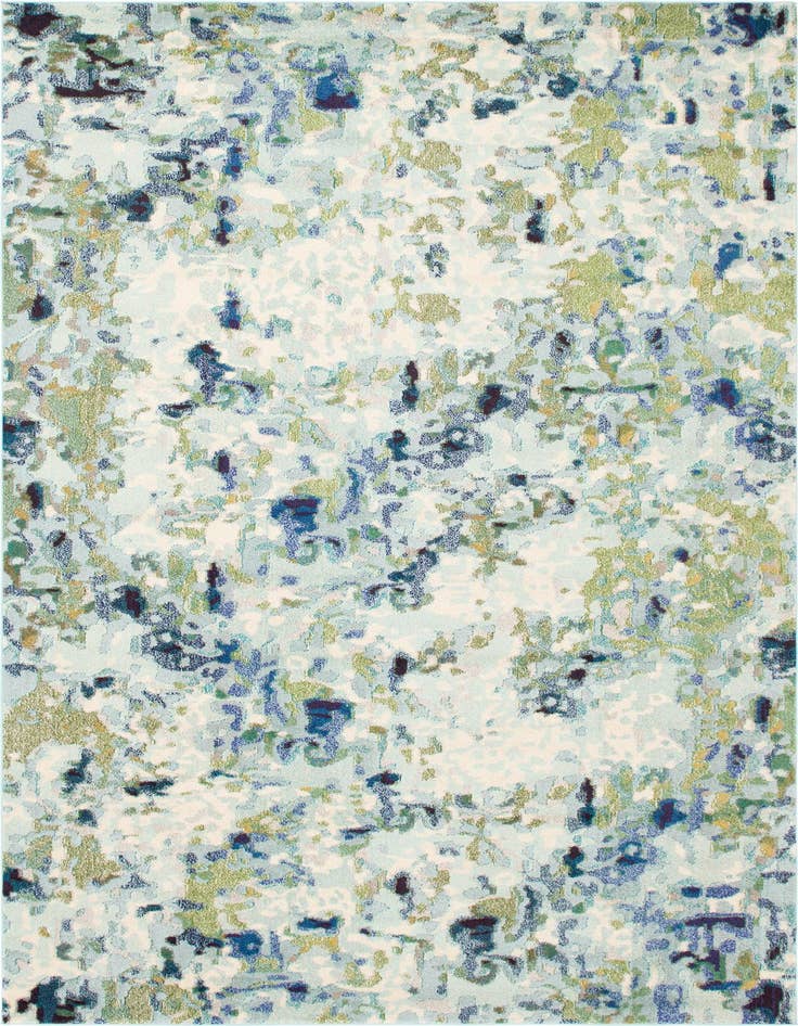 Detail image of 10' 6 x 16' 5 Washable Spectrum Rug